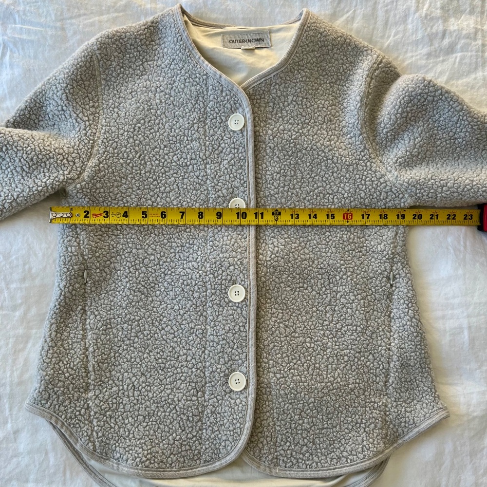 outerknown the woolaroo cocoon jacket - Picture 6 of 9